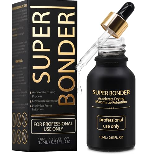 Miuffue Waterproof Lash Bonder for Eyelash Extensions, Professional Lash Sealant Glue Accelerator, Reduces Glue Fumes and Enhances Retention, Adhesive Companion with Precision Dropper, 0.5fl. oz/15ml