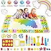 Water Doodle Mat Groter (120 x 90 cm) Water Magic Play Mat Herbruikbare puinhoop Gratis Aqua Tekening Schilderen Mat…