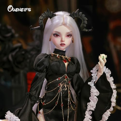 Muñeca Oueneifs Bubo B 1/4 Resina Negra miniatura 4