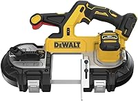 DEWALT DCS379B 20V MAX XR Cordless Dual Trigger Bandsaw - Brushless, 3-3/8" Cut Capacity, Portable Bare Tool