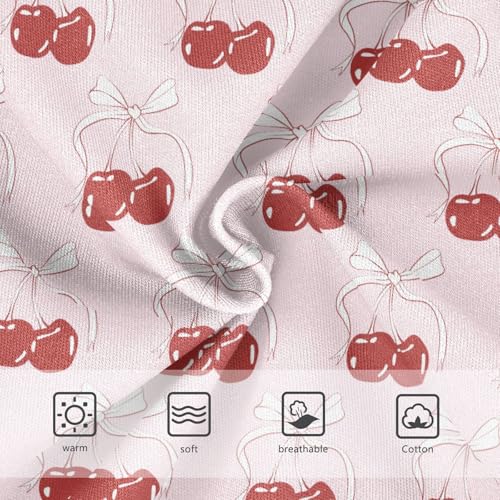 Girls' Underwear Ribbon Cherry Cotton Stretch Comfort Toddler Panties3