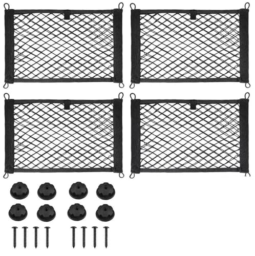 Filet universel de rangement pour voiture poche extensible et organisateur