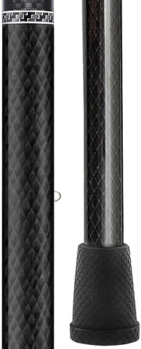 Miniatura 3 de Royal RC Canes Bastón ajustable de fibra de carbono Derby con patrón floral oscuro