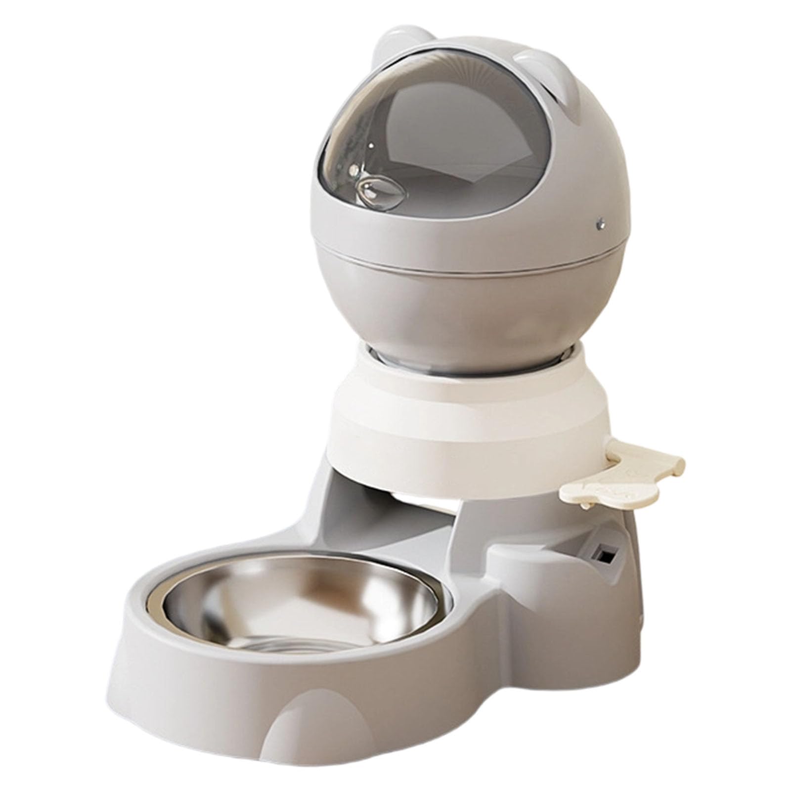 Distributeur de nourriture bouton poussoir alimentation lente 1.5 l