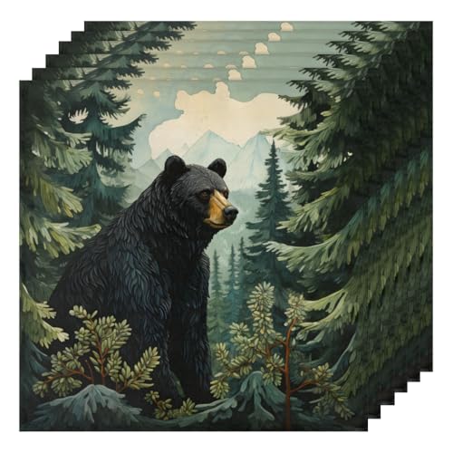 Servilletas de Tela Tablerazzi Multicolor 50.8x50.8 cm Pack 4 miniatura 2