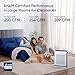 LEVOIT Air Purifiers for Home Large Room Up to 1875 Ft² with Washable Pre-Filter, AHAM VERIFIDE, Air Quality Monitor, HEPA Sleep Mode for Allergies, Pet Hair in Bedroom, Vital 200S-P, White