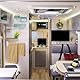 10 Stück Set Vorzeltösen für Wohnmobil und Wohnwagen mit 20 Schrauben, Flexible Installation Robustes PP Kunststoff Camping Zubehör, Fixieren Sie die Pleuelstange effektiv (Horizontale)