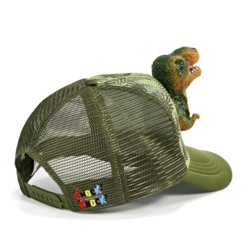 Image of Funny 3D Animal Trucker Hat, Adjustable Mesh Snapback Cap for Men & Women