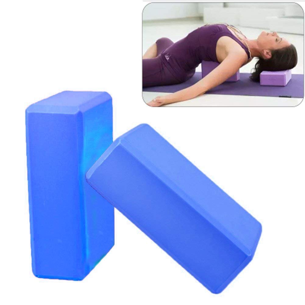AADGEX Yoga Brick (Set of 2) Foam Material Yoga Exercise Blocks Bricks (Multicolour) (B09GM1W5K7) Amazon Price History, Amazon Price Tracker