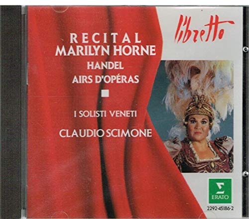  Haendel airs d\'opéras/Operatic Arias/Opernarien