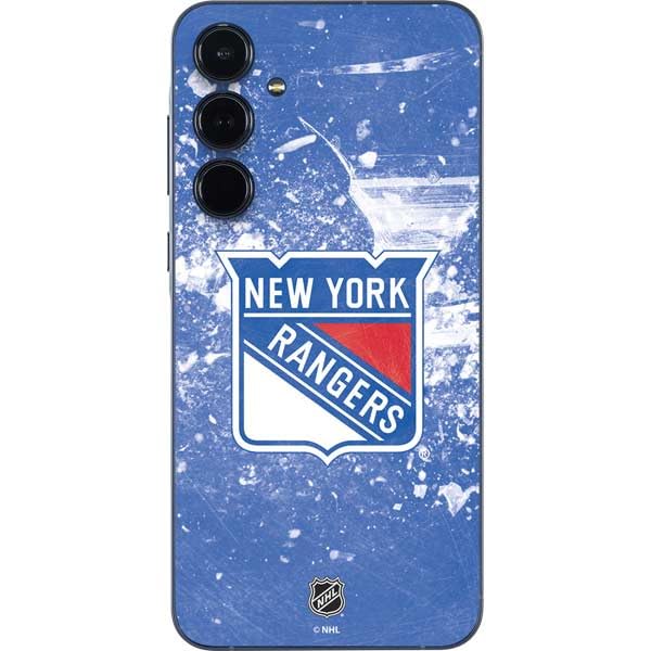 Skinit Decal Phone Skin Compatible with Galaxy A36 5G - Officially Licensed NHL New York Rangers Frozen Design