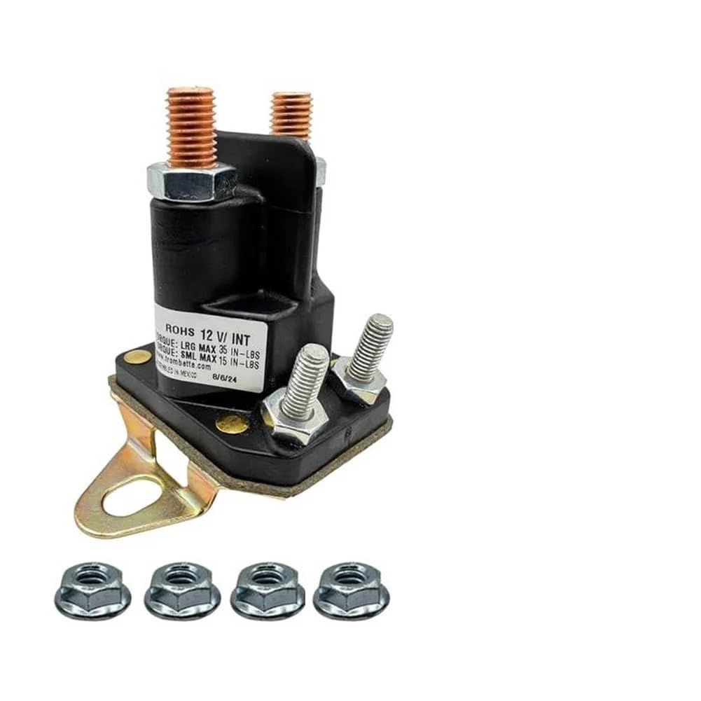 Kit de Interruptor de relé de solenoide de Arranque de 12V for 117-1197 for Exmark for TimeCutter SS5000 cortacésped de Giro Cero Piezas de Herramientas de jardín