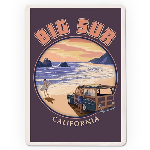 Lantern Press Baraja Poker Big Sur California 52 Cartas miniatura 3
