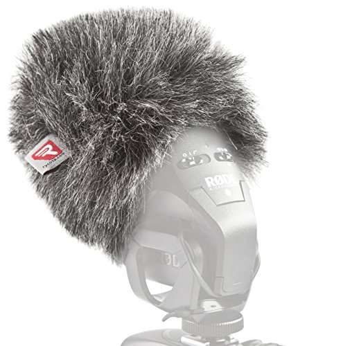 Rycote 055430 Mini bonnette anti-vent pour micro Rode Stereo VideoMic Pro Cover