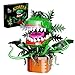 Millionspring Audrey II Piranha Plant Flower Building Kit Toys, Cannibal with Openable Mouth Collectible Gift for Tv Fan Friend Birthday Christmas (471pcs)