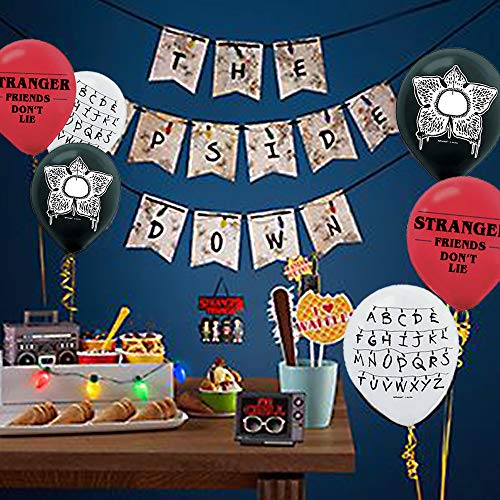 30Pcs Party Balloons Assorted Color Latex Balloon For Birthday, Christmas, Wedding, Anniversary And Vacation Eleven Things St Themed Kids Party Supplies 12 Inches #TOP4