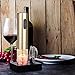 Secura Electric Wine Opener, Automatic Bottle Corkscrew Opener with Foil Cutter, Rechargeable (Champagne Gold)