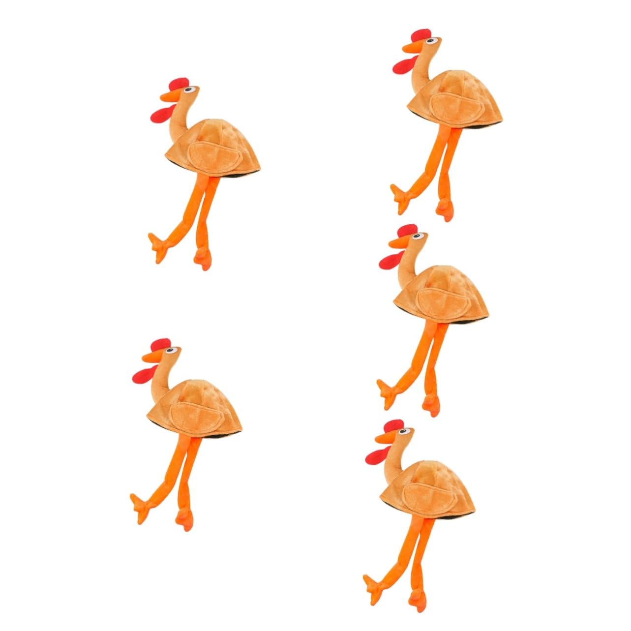 UPKOCH 5piezas Sombrero De Pavo Decorativo Patas Para Fiesta De Acción De Gracias Accesorio Divertido De Cosplay y Disfraz Para Celebraciones Festivas