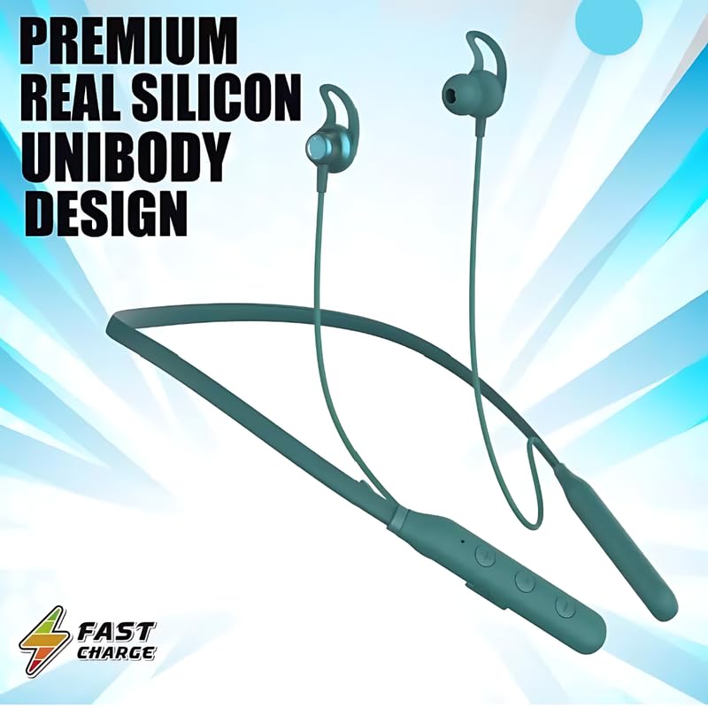 Image of Drumstone (𝐁𝐔𝐘 𝐎𝐍𝐄 𝐆𝐄𝐓 𝐎𝐍𝐄 Bluetooth Wireless Neckband Sport Headsets - Hands-Free Stereo Sound with Built-in Microphone | Compatible with All Smartphones-𝟏𝟓 𝐘𝐄𝐀𝐑𝐒 Warranty