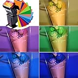 donde comprar geles flash ✪ Con 12 filtros de color, 12 colores, vienen con 2 bandas para fijar. Produce efectos de luz suaves, naturales y de contraste y sombreado con diferentes filtros de color. Se utiliza como luces de acento o para añadir un color dramático a fondos o porciones seleccionadas de una escena para un efecto artístico.