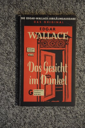 Das Gesicht im Dunkel. Kriminalroman. [German] 3442001390 Book Cover