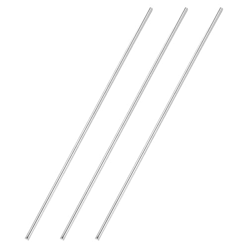 Miniatura 65 de uxcell Varilla redonda sólida de acero inoxidable 304 de 0.197 in x 5.906 in para manualidades de bricolaje - 10 piezas