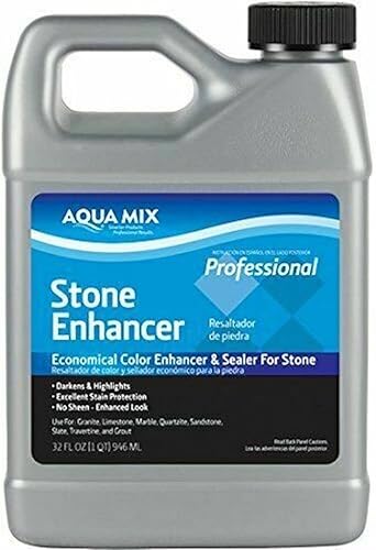 Aqua Mix Potenciador de piedra - cuarto de galón