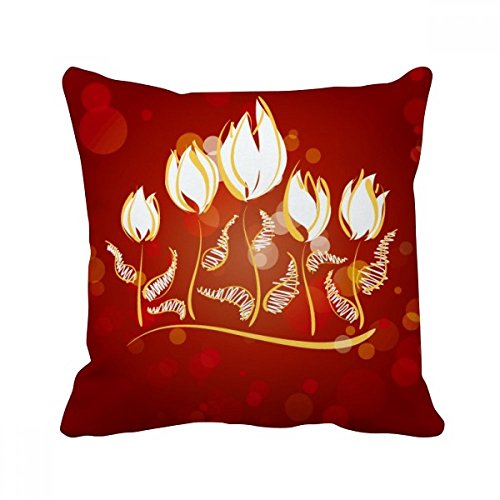 Coussin tulipe avec insert 40x40cm pour raviver un canapé fatigué - 2