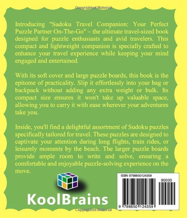 Miniatura 2 de Travelers Sudoku Pocketbook Compact Sudoku Puzzle Book Designed For Travelers