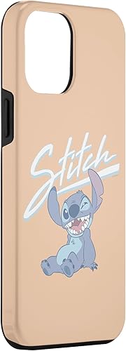 Miniatura 3 de Funda para iPhone 13 Pro Max Disney Lilo & Stitch Winking Stitch Retrato