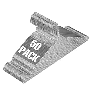 SPECILITE Metall Kleiderbügel, 50 Stück