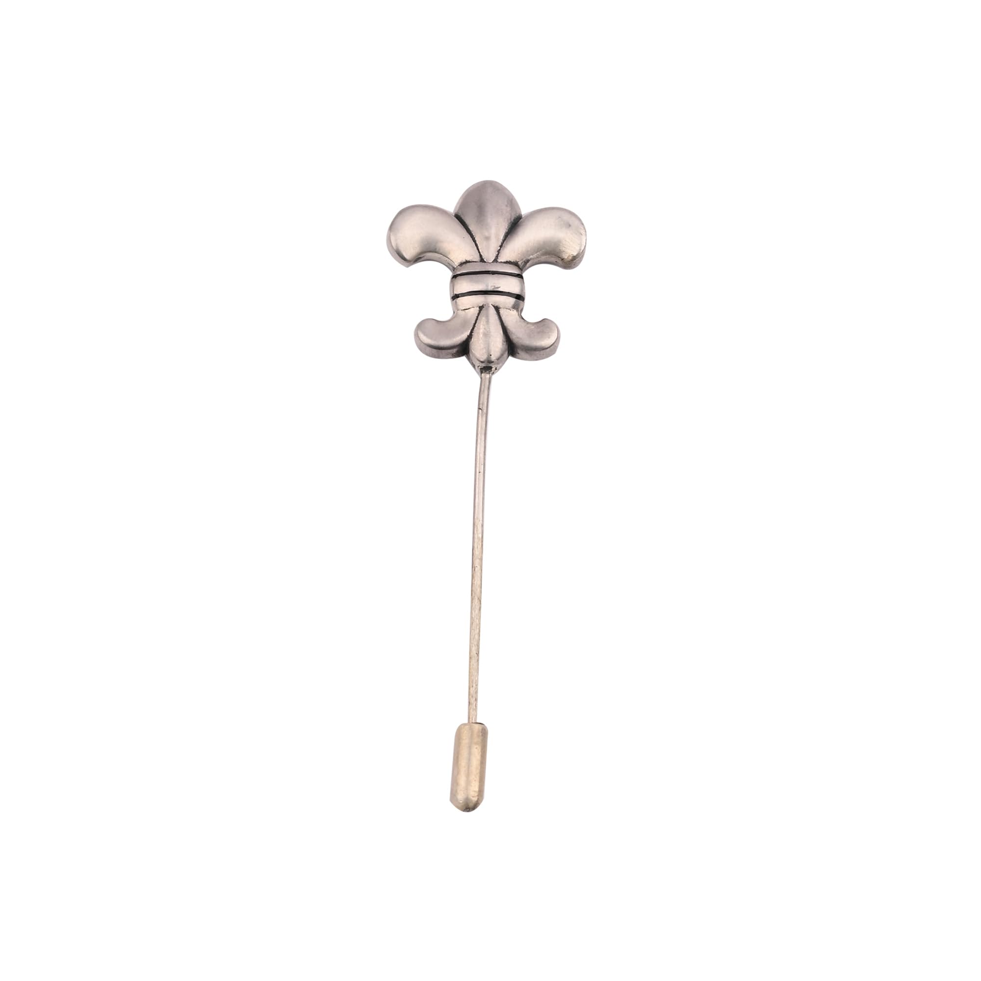 Fleur De Lis Lapel Pin for Men’s Coat | 925 Sterling Silver | Classic Design Accessory-image-39