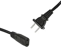 Vista 2 de Guy-Tech Generic Cable de alimentación de CA para Remington Afeitadora R-950 R-960 R-970 R3130 R3150