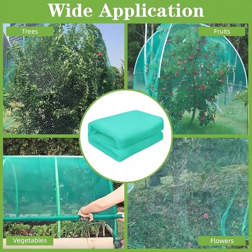 Malla para plantas para evitar daños en hortalizas con cobertor transparente 5