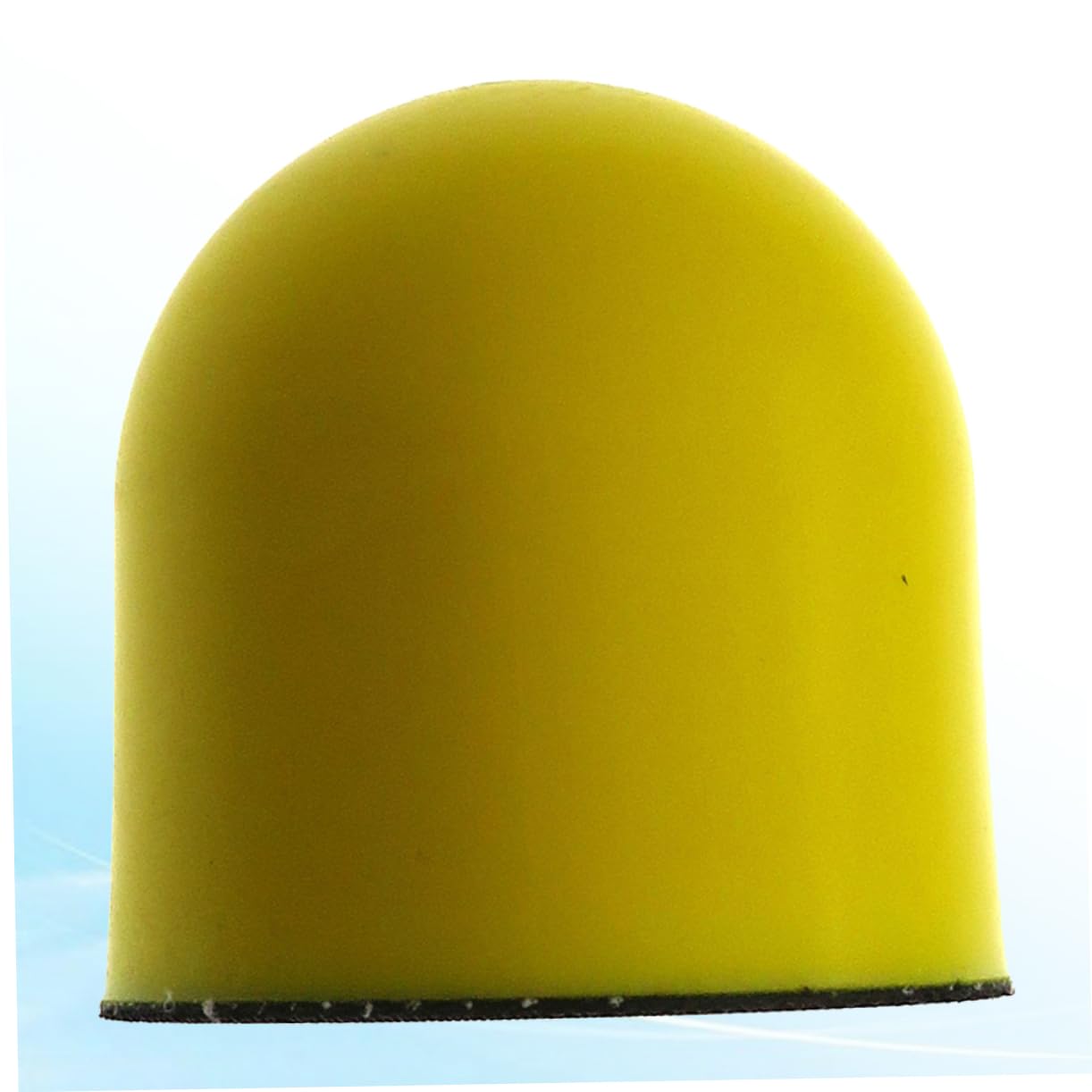Unomor PU Sanding Disc Polishing Pad for Hand Grinding Yellow Manual Polish Wheel for Polishing Household Cleaning and Automotive Maintenance