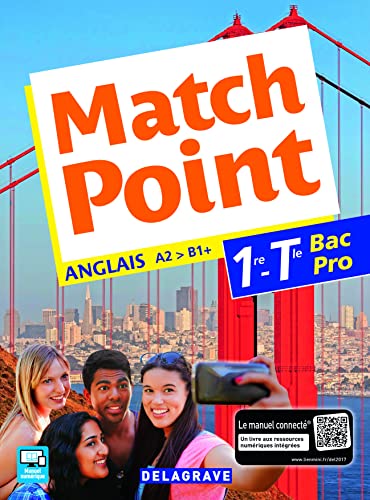 Match point 1re, Tle Bac Pro (Anglais) - Pochette élève