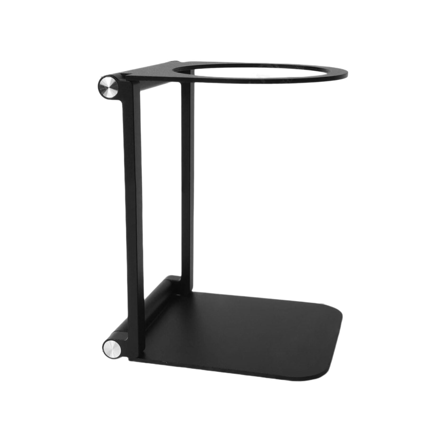 Elnwnnkc Aluminum Coffee Machine Bracket Manual Drip Stand Espresso Hand Brew Holder for Professional Kitchen Cafe Space Saving Station