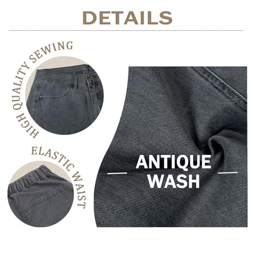 Womens Baggy Wide Leg Pants Barrel Jeans for Women Trendy Mid Rise Pants Vintage Denim Pants Y2k Baggy Boyfriend Jeans4