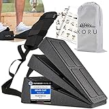 ✅𝐄𝐢𝐧𝐳𝐢𝐠𝐚𝐫𝐭𝐢𝐠𝐞𝐬 𝟐 𝐢𝐧 𝟏 - 𝐒𝐞𝐭... mit dem Set bestehend aus Waden Dehner-Keil + Stretching-Strap bieten wir die optimale Lösung zum Dehnen von Muskeln und Faszien.