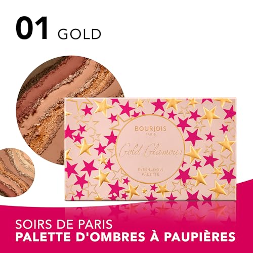 Palette de fards à paupières Volume Glamour Soirs De Paris #01 Gold Glamour - vue 6