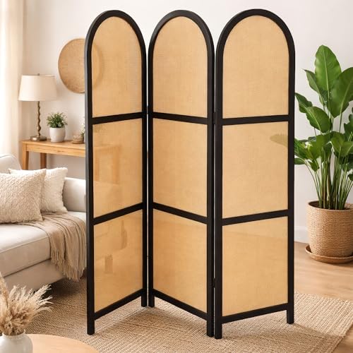 ELK & ELDER 3-Panel Room Divider | Folding Privacy Screen