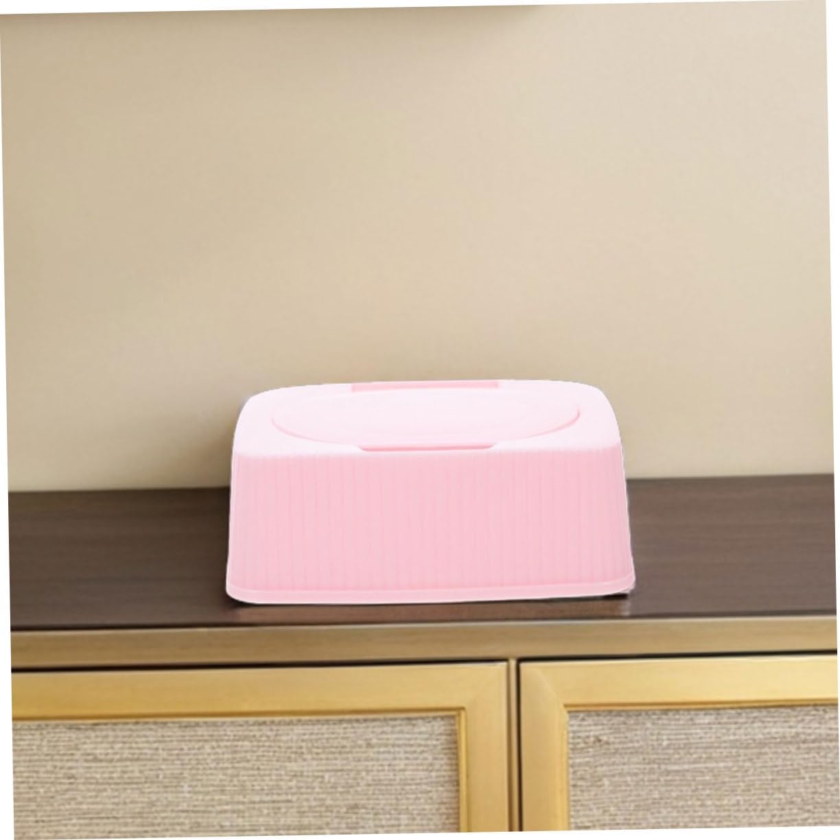 4pcs Pamper Wipes Storage Box Wipes Dispenser Tissue Box Holder Portable Pp Material Easy Access