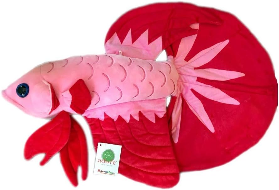 Adore Plush Company 20" Luna the Betta Fish Stuffed Animal Toy