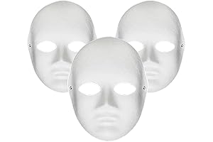 DIY Blank White Mask: Unleash Your Creativity with Limitless Customization