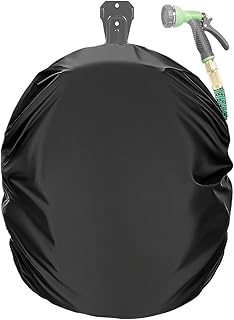 屋外用水ホースカバー,防塵壁掛け保護カバー,ガーデンホースリール 保護カバー - 庭 裏庭 農場 屋外 ガーデニング用