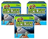 Zoo Med Repti Tuff Splashproof Halogen 75W 3 Pack