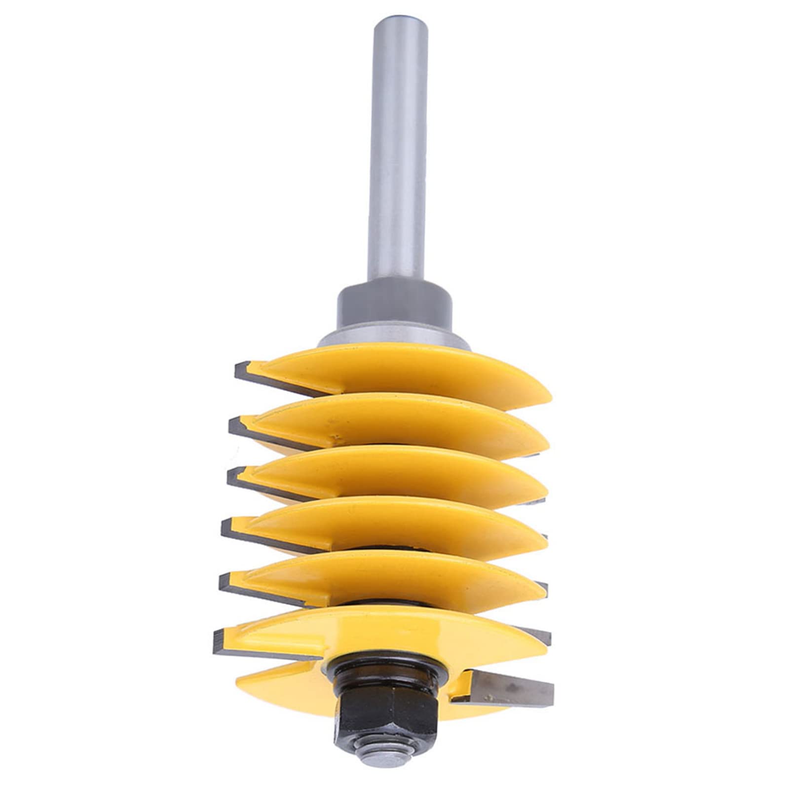 Punta per Fresa 8mm per Giunti a Tenone in Acciaio al Carbonio, 107,5mm con Rivestimento Resistente al Calore per Lavorazione Legno