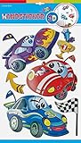 Adhesivo para pared. Edition Trötsch 39461 - Adhesivos reutilizables para pared, diseño de coches deportivos