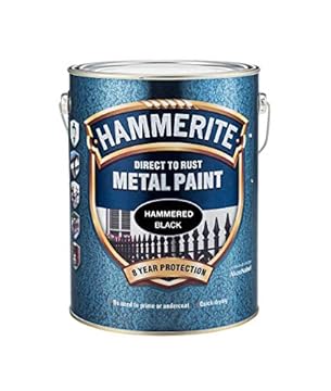 Hammerite HAM6720104 2.5L Metal Paint - Hammered Black