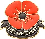 Photo Gallery lest we forget smalto rosso papavero fiore spilla regalo giorno del ricordo veterani giorno del memoria giorno del memorial day, metallo Photo Gallery lest we forget smalto rosso papavero fiore spilla regalo giorno del ricordo veterani giorno del memoria giorno del memorial day, metallo